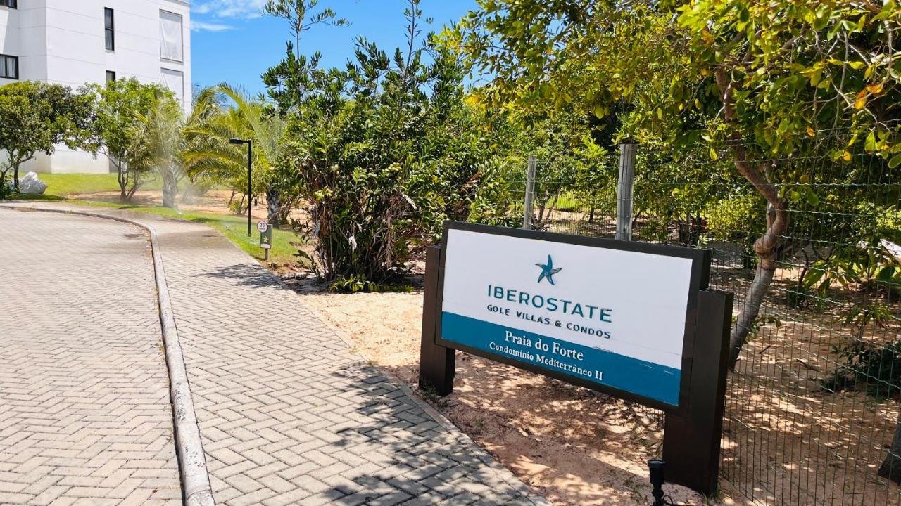 Apartamento Para Temporada Em Praia Do Forte Bahia, No Condominio Mediterraneo Ii, Iberostate 外观 照片